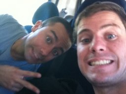 Visite de Célyne et Faf